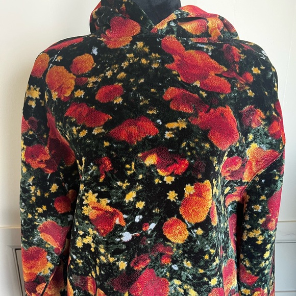 Louis Vuitton Virgil Abloh Poppies Hoodie Men's Size Small New